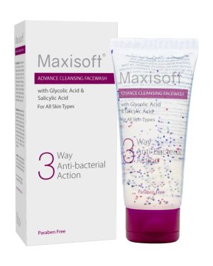 Maxisoft 3 Way Antibacterial Face Wash 100 ml