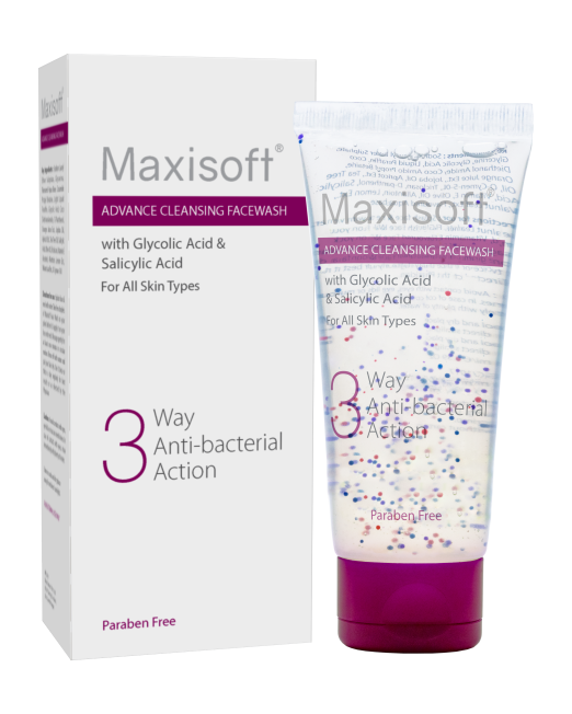 Maxisoft 3 Way Antibacterial Face Wash Listing