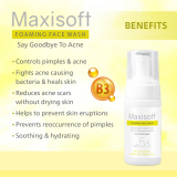 Maxisoft Anti Acne & Anti Pimple Foaming Face Wash 100 ml