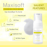 Maxisoft Anti Acne & Anti Pimple Foaming Face Wash 100 ml