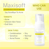 Maxisoft Anti Acne & Anti Pimple Foaming Face Wash 100 ml