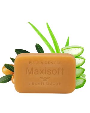 Maxisoft Argan Oil Exfoliating Bathing Bar 75 gm