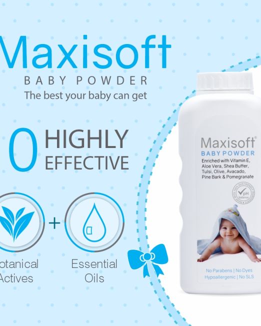 Maxisoft Baby Powder Listing 100 gm 03