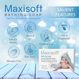 Maxisoft Bathing Soap 75 gm