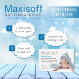 Maxisoft Bathing Soap 75 gm