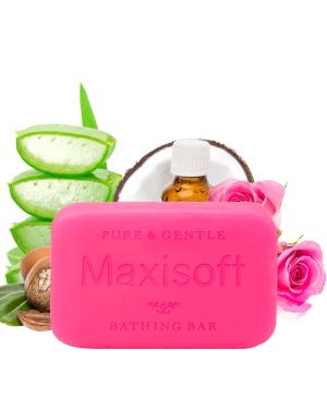 Maxisoft English Rose Bathing Bar 75 gm