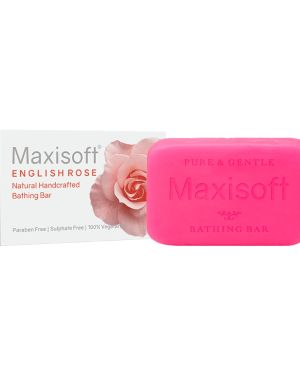 Maxisoft English Rose Bathing Bar 75 gm