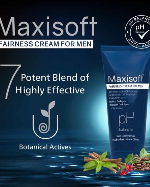 Maxisoft Fairness Cream For Men 50 gm 03