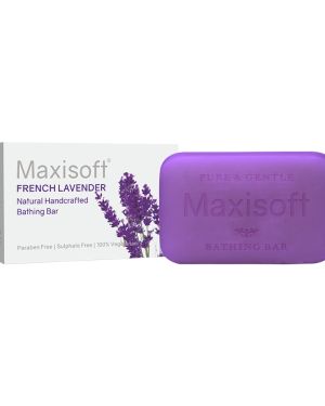 Maxisoft French Lavender Bathing Bar 75 gm