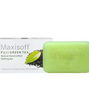 Maxisoft Fuji Green Tea Bathing Bar 75 gm