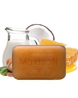 Maxisoft Goat Milk & Honey Bathing Bar 75 gm