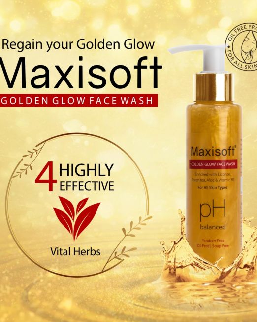 Maxisoft Golden Glow Face Wash Listing 03