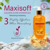 Maxisoft Golden Glow Refreshing & Hydrating Shower Gel 300 ml