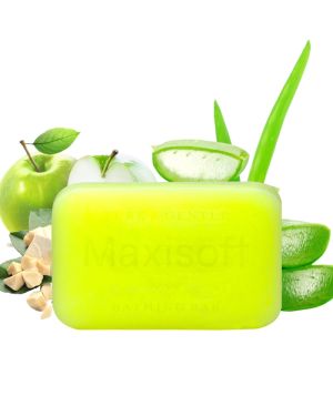 Maxisoft Green Apple Bathing Bar 75 gm