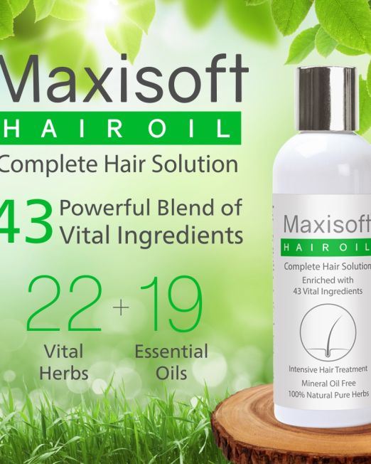 Maxisoft Hair Oil 100 ml Listing 03