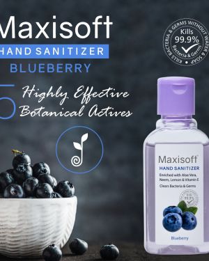 Maxisoft Hand Sanitizer Blueberry 60 ml