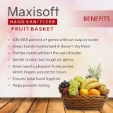 Maxisoft Hand Sanitizer Fruit Basket 60 ml