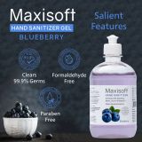 Maxisoft Hand Sanitizer Gel Blueberry 500 ml