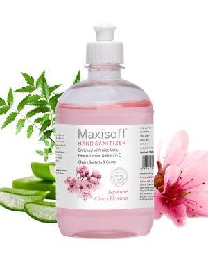 Maxisoft Hand Sanitizer Gel Japanese Cherry Blossom 500 ml