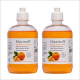 Maxisoft Hand Sanitizer Gel Refreshing Orange 500 ml