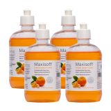 Maxisoft Hand Sanitizer Gel Refreshing Orange 500 ml