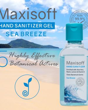 Maxisoft Hand Sanitizer Gel Sea Breeze 60 ml