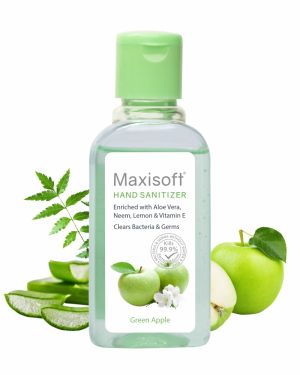 Maxisoft Hand Sanitizer Green Apple 60 ml