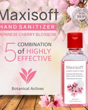 Maxisoft Hand Sanitizer Japanese Cherry Blossom 60 ml