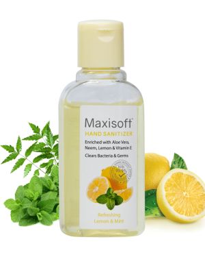 Maxisoft Hand Sanitizer Refreshing Lemon & Mint 60 ml