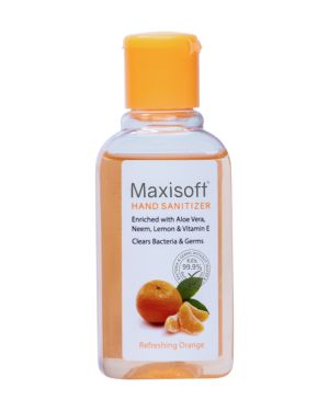 Maxisoft Hand Sanitizer Refreshing Orange 60 ml