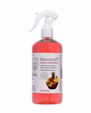 Maxisoft Hand Sanitizer Spray Fruit Basket 500 ml