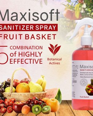 Maxisoft Hand Sanitizer Spray Fruit Basket 500 ml