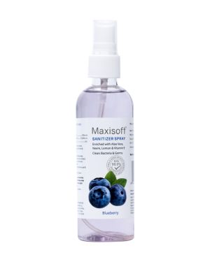 Maxisoft Hand Sanitizer Spray Blueberry 120 ml