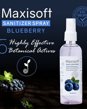 Maxisoft Hand Sanitizer Spray Blueberry 120 ml