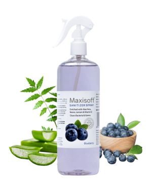 Maxisoft Hand Sanitizer Spray Blueberry 500 ml