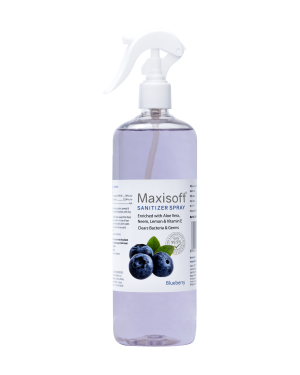 Maxisoft Hand Sanitizer Spray Blueberry 500 ml
