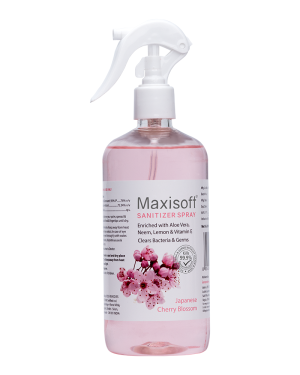 Maxisoft Hand Sanitizer Spray Japanese Cherry Blossom 500 ml