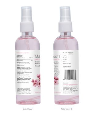 Maxisoft Hand Sanitizer Spray Japanese Cherry Blossom 120 ml