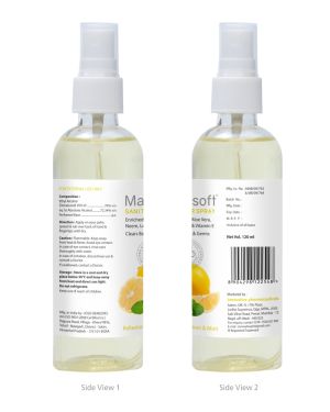 Maxisoft Hand Sanitizer Spray Refreshing Lemon & Mint 120 ml