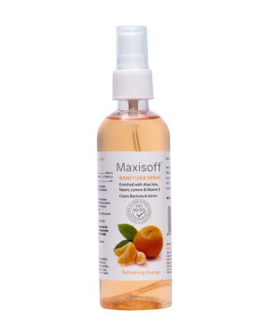 Maxisoft Hand Sanitizer (Spray) Refreshing Orange 120 ml