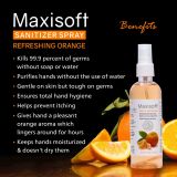 Maxisoft Hand Sanitizer (Spray) Refreshing Orange 120 ml
