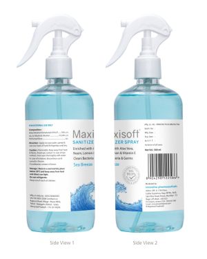 Maxisoft Hand Sanitizer Spray Sea Breeze 500 ml