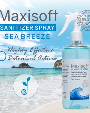 Maxisoft Hand Sanitizer Spray Sea Breeze 500 ml