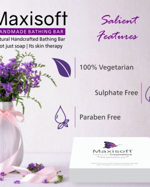 Maxisoft Handmade Bathing Bar Gift Pack of 12 75 gm