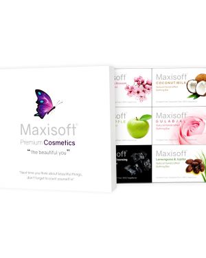 Maxisoft Handmade Bathing Bar Gift Pack of 6 75gm