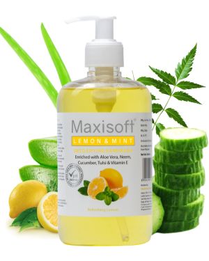 Maxisoft Lemon & Mint Detoxifying Hand Wash 500 ml