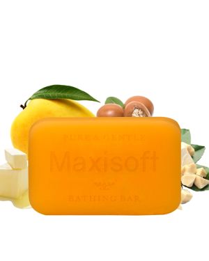 Maxisoft Mango Butter Bathing Bar 75 gm