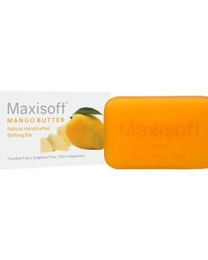 Maxisoft Mango Butter Bathing Bar 75 gm