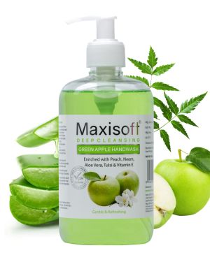 Maxisoft Natural Green Apple Deep Cleansing Hand Wash 500 ml