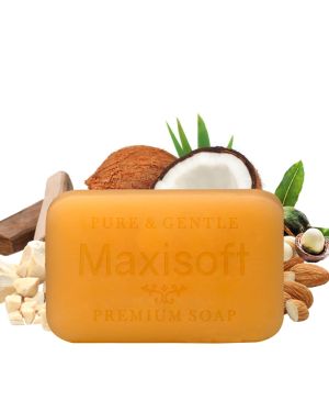 Maxisoft Royal Sandal with Almond Butter Bathing Bar 75 gm